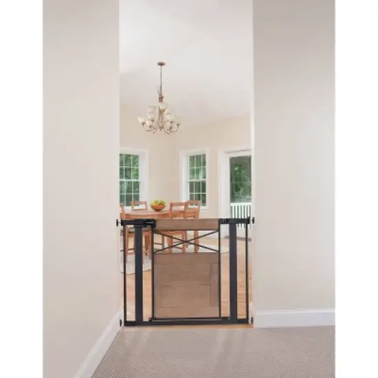 Safety 1st Easy Install Modern Farmhouse Gate, Fits between 29" and 37" image {5}