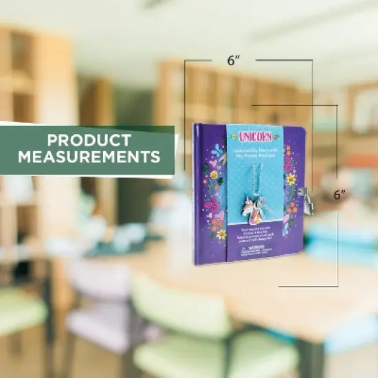 Unicorn Diary with Charm Necklace - Stationery - 1 Piece image {2}