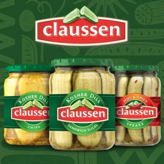 Claussen Dill Sandwich Pickle Slices - 20 fl oz image {6}