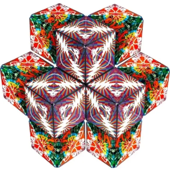 Shashibo Grateful Dead - Dancing Bears Fidget and Sensory Toy: Creative Brainteaser, Plastic Material image {9}