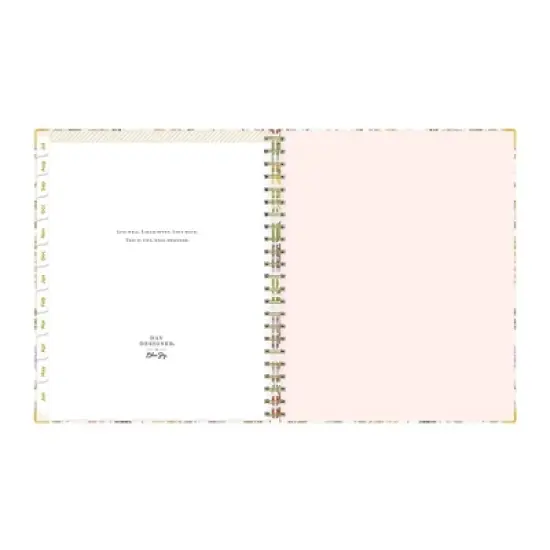 Day Designer 8.5"x11" 2025-2026 Weekly/Monthly Wirebound Teacher Lesson Planner Clipboard Hardcover Butterfly Garden, Teacher Supplies image {11}