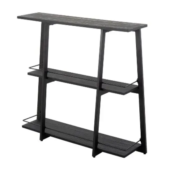 41" Converge 3 Shelf Vertical Bookcase - Lumisource image {2}