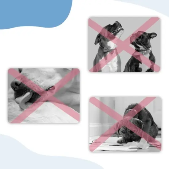 Unique Bargains Breathable Dog Muzzle Black 1 Pc image {5}