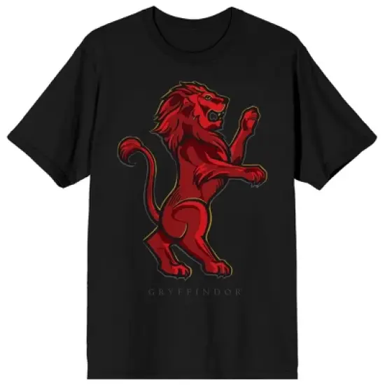 Harry Potter Gryffindor Men's Short Sleeve Shirt & Sleep Shorts Set image {1}