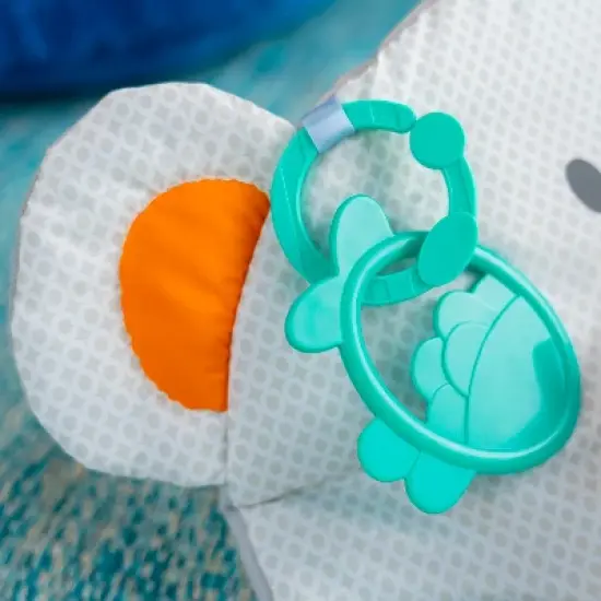 Bright Starts Tummy Time Prop & Play Mat image {14}