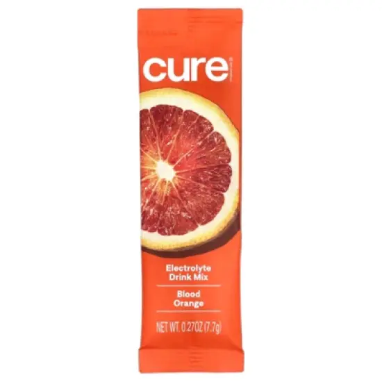 Cure Hydration Electrolyte Drink Mix, Blood Orange, 14 Packets, 0.27 oz (7.7 g) Each image {2}