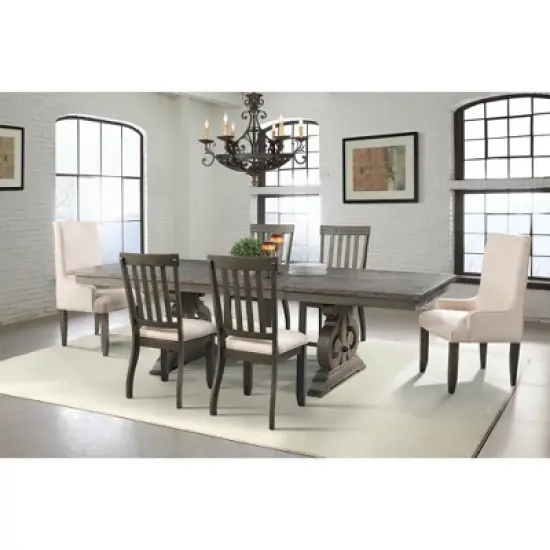 Stanford Extendable Dining Table Dark Ash - Picket House Furnishings image {4}
