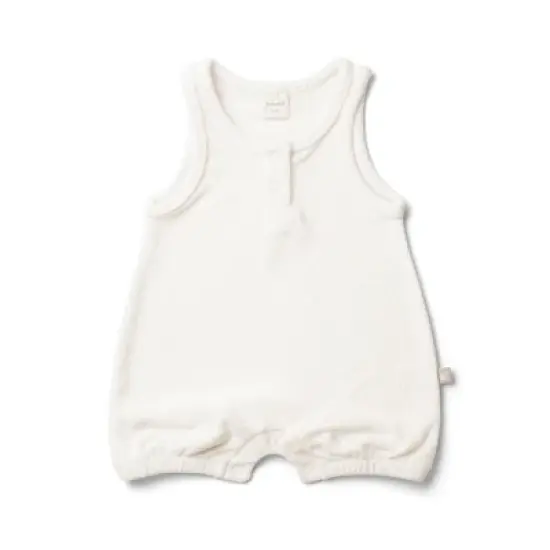Goumikids Viscose + Organic Cotton Terry Romper image {7}
