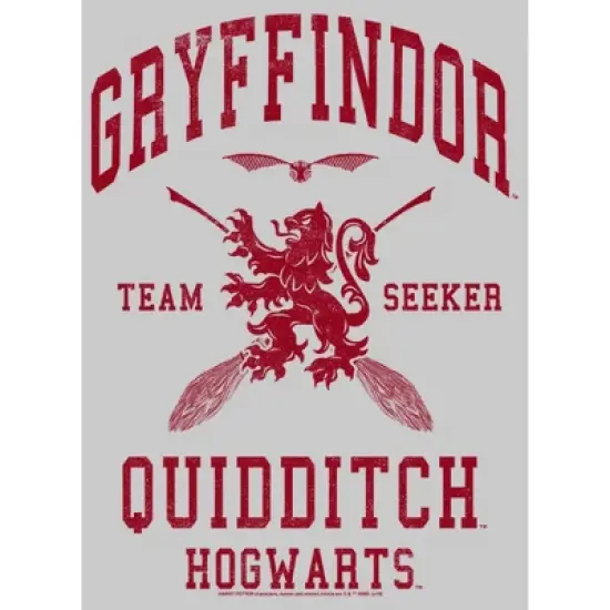 Men's Harry Potter Gryffindor Quidditch Team Seeker Sweatshirt image {1}
