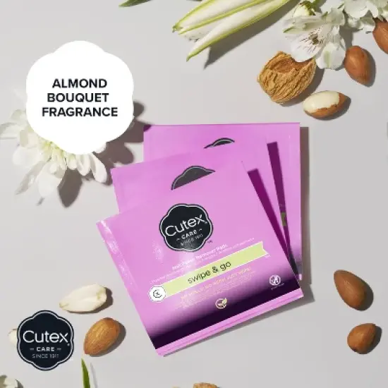 Cutex Swipe and Go Nail Polish Remover Pads - 10ct image {5}