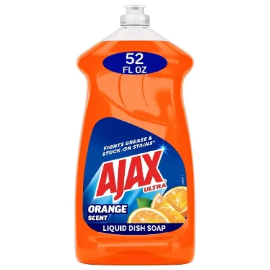 Ajax Ultra Triple Action Liquid Dish Soap - Orange Scent image {4}