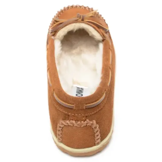 Minnetonka Women's Suede Tilia Moccasin Slippers image {3}