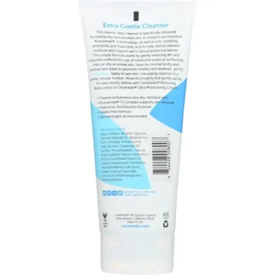 Ceramedx Extra Gentle Body Cleanser - 6 fz image {1}