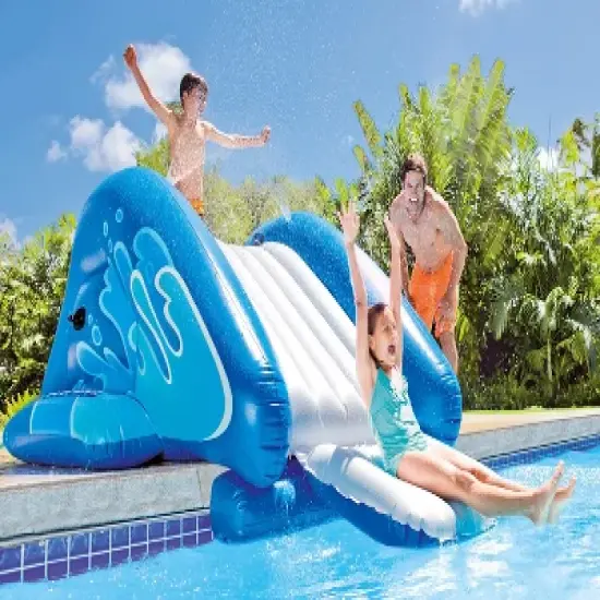 Intex Kool Splash Inflatable Play Center Swimming Pool Water Slide image {1}