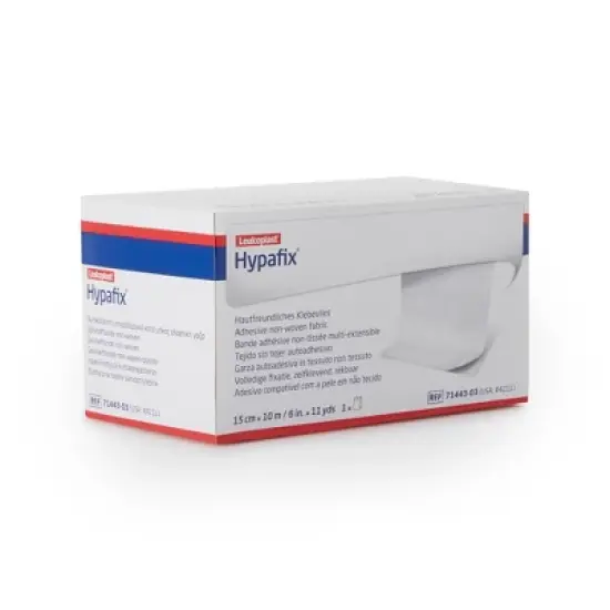 Hypafix White Dressing Retention Tape with Liner NonSterile 6 Inch X 10 Yard 1 per Box 4211 image {1}