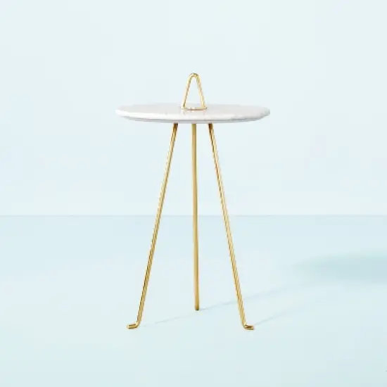 Marble Top Accent Table - Hearth & Hand&trade; with Magnolia image {7}