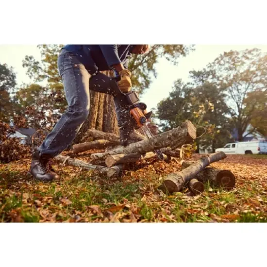 Worx WG384.9 40V Power Share 14" Cordless Chainsaw with Auto-Tension (Tool Only) image {5}