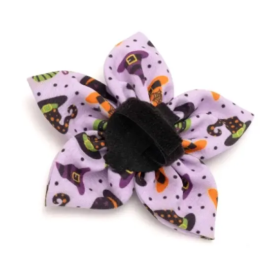 The Worthy Dog Bewitched Flower - Adjustable Pet Collar Accessory image {1}