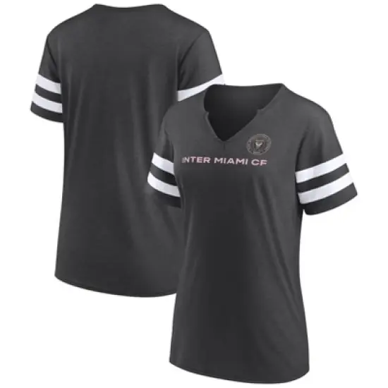 MLS Inter Miami CF Women's Split Neck T-Shirt image {3}