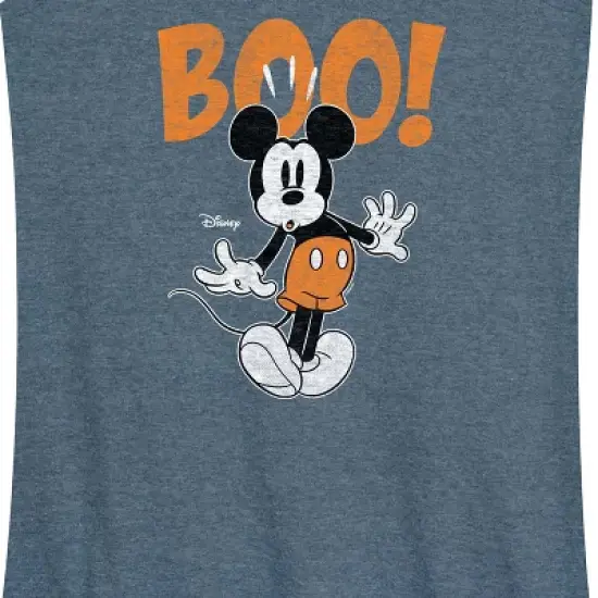 Women's - Disney - Mickey Halloween Animation Graphic Racerback Tank image {1}