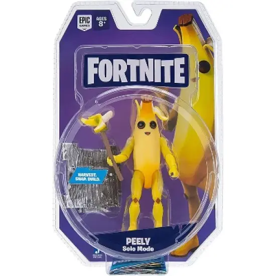 Jazwares, Inc. Fortnite Solo Mode 4 Inch Action Figure | Peely image {1}