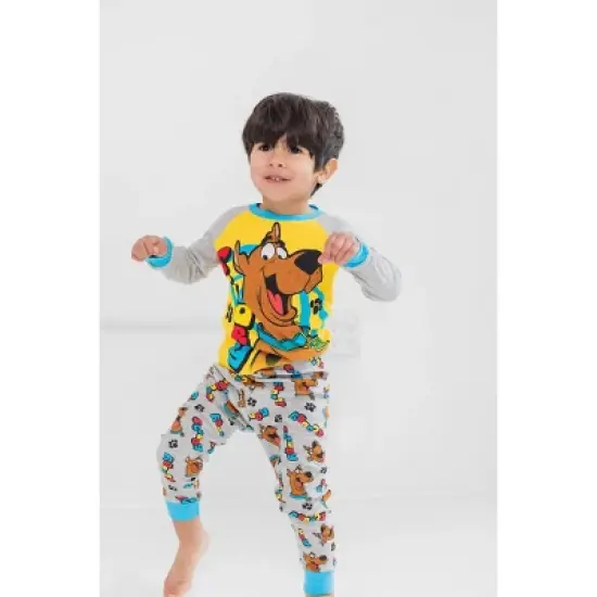 Scooby-Doo Scooby Doo Pajama Shirt and Pants Sleep Set Little Kid to Big Kid image {3}