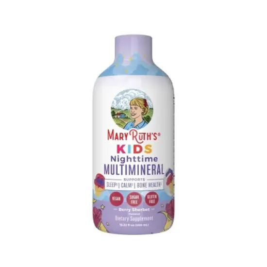 MaryRuth's Kids' Nighttime Vegan Multimineral Liquid - 15.2oz image {12}