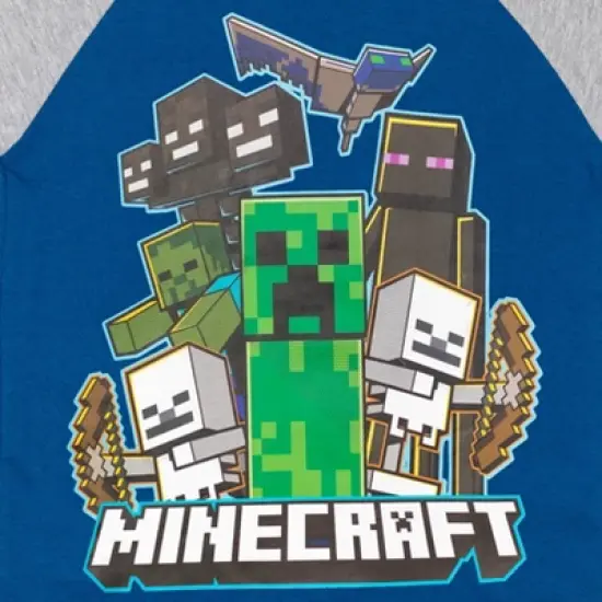 Minecraft Creeper 2 Pack T-Shirts Little Kid to Big Kid image {6}