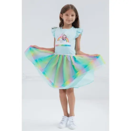 Dreamworks Gabby's Dollhouse Gabby Pandy Paws Girls Tulle Dress Toddler to Big Kid image {1}