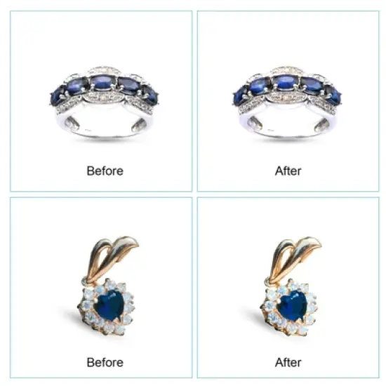 UKOKE UUC06S Ultrasonic Jewelry Cleaner &ndash; 0.6L Portable Timer Device for Eyeglasses, Dentures, Watches, Rings &ndash; Silver, Deep Cleaning image {4}