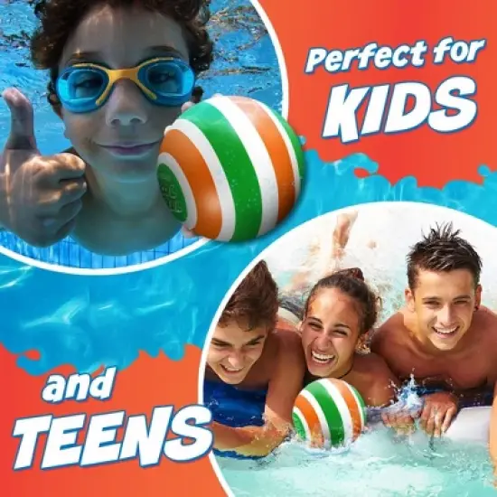 Activ Life The Ultimate Pool Ball - Fill It with Water to Play Underwater Games! Best Pool Toys for Kids image {3}
