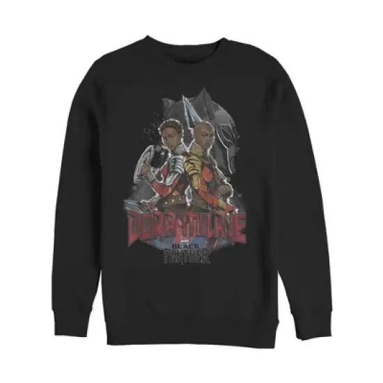 Men's Marvel Black Panther 2018 Dora Milaje Sweatshirt image {2}