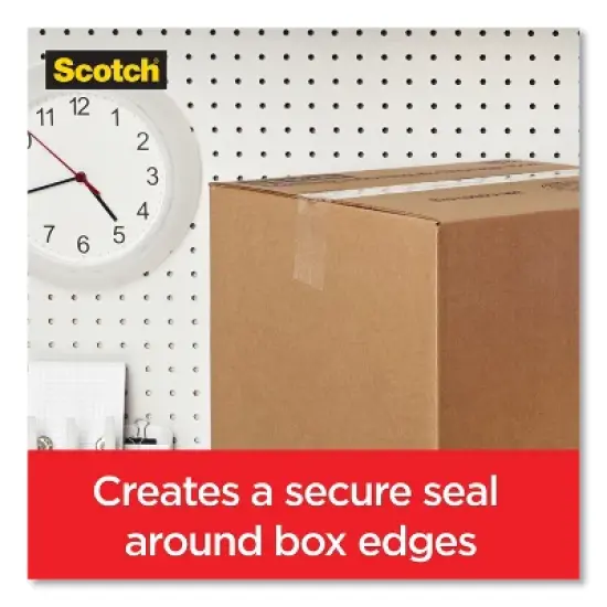 Scotch Box Lock Packaging Tape - 1.88" x 54.6 yds - Clear - Case of 6 image {5}