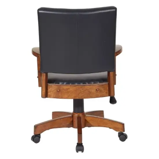 Wood Bankers Chair Black - OSP Home Furnishings image {1}