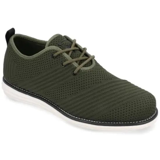 Vance Co. Medium and Wide Width Mens Novak Tru Comfort Foam Knit Lace-up Round Toe Dress Shoe image {13}