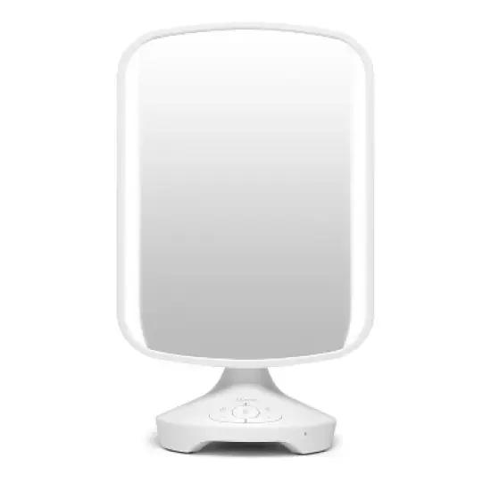 Lighted Makeup Mirror with Bluetooth Speaker and USB Charging (iCVBT3W.EXV23) image {4}