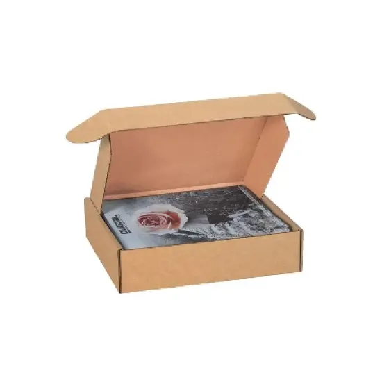 Box Partners Deluxe Literature Mailers 14" x 10" x 3" Kraft 50/Bundle MFL14103K image {2}