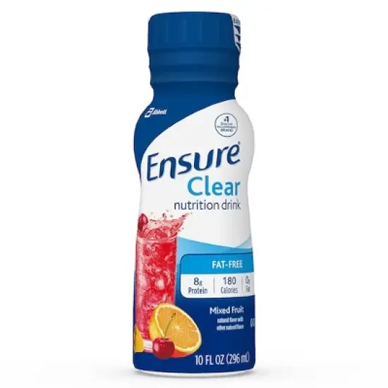Ensure Clear Nutrition Drink Bottles Mixed Fruit, 10 fl oz, 4 Count image {1}