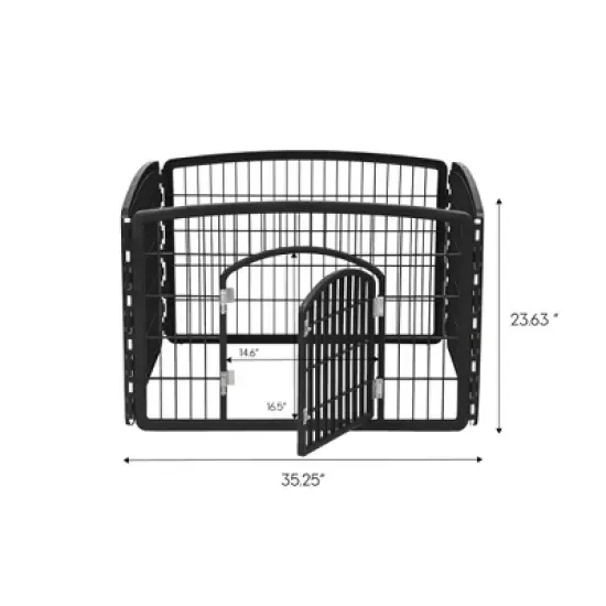 IRIS USA Exercise Heavy Duty Pet Playpen image {5}