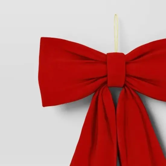 20" Christmas Single Bow Decor - Wondershop&trade; image {2}