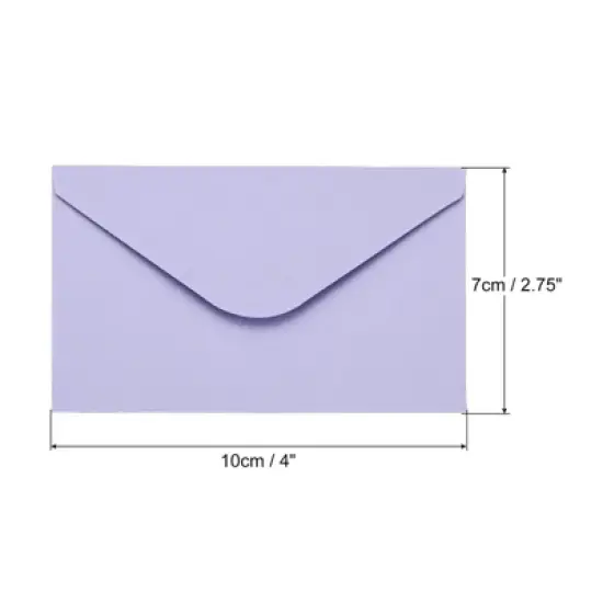 Unique Bargains Sturdy Paper Blank Card Envelopes with String Tie Closure 100 Pcs image {1}