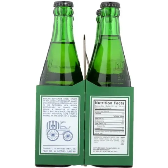 Boylan Bottling Ginger Ale Soda - Case of 6/4 pack, 12 oz image {3}