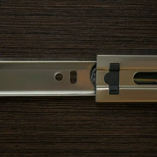 HOMCOM Retro Style 2-Drawer Lateral File Cabinet Chest with Hanging Bars, Wooden Documents Storage for Letter/Legal Size, Brown image {5}