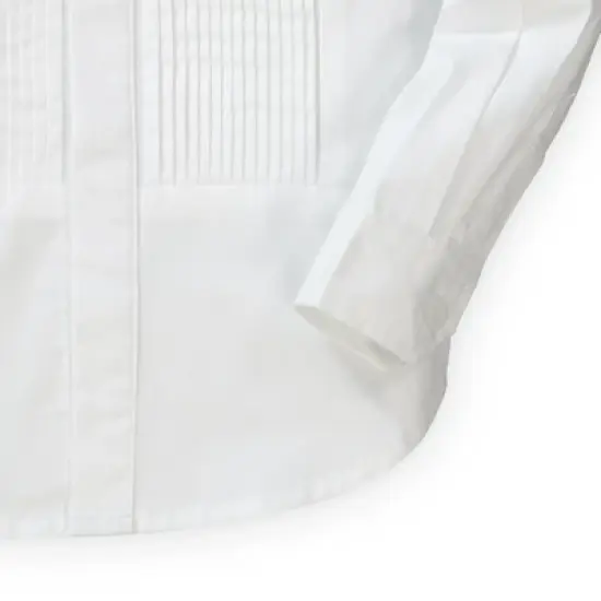 Hope & Henry Boys' Tuxedo Button Down Shirt, Kids image {3}