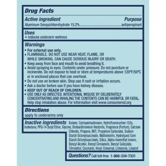 Degree Ultra Clear Black + White Pure Clean Antiperspirant & Deodorant Dry Spray - 3.8oz image {7}