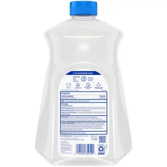 Dial Antibacterial Sensitive Hand Soap Gel Refill - Aloe - 52 fl oz image {1}