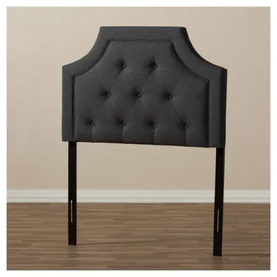 Mars Modern And Contemporary Fabric Headboard - Baxton Studio image {3}