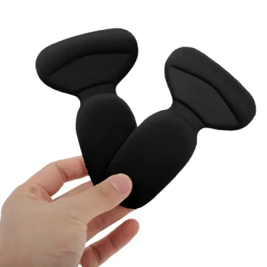 Unique Bargains Two-in-one Shoes Heel Pads One Size 2 Pair image {4}