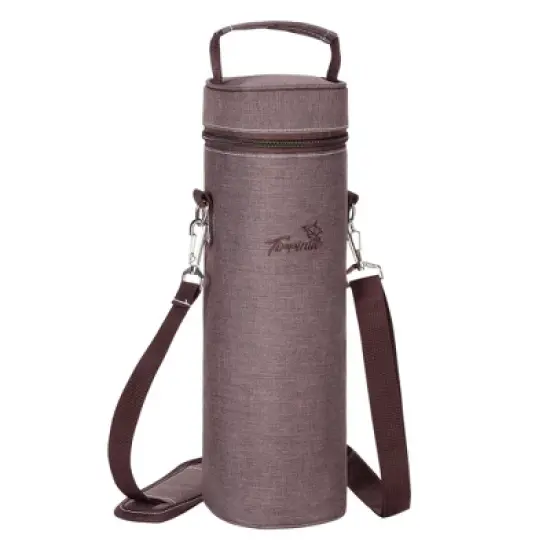 Tirrinia Single Wine Gift Bag, Portable Wine Cooler Bag, Insulated Bottle Carrier Tote, Wine Bag, Wine Lovers Must Haves, Valentine&rsquo;s Day Gift Idea image {9}