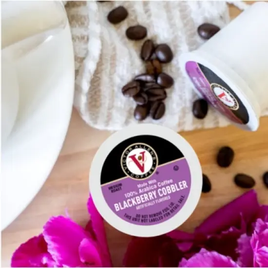 Victor Allen's Coffee Sweet and Salty Variety Pack Single Serve Coffee Pods Medium Roast Coffee - 96ct image {2}